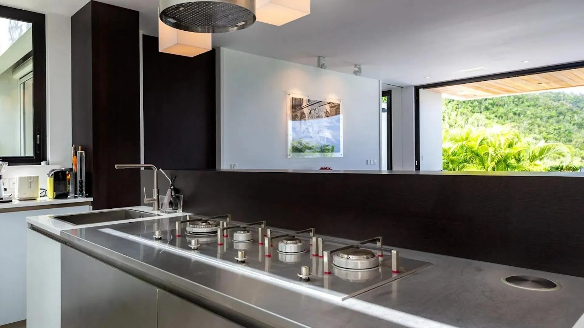 别墅 Sleek Caribbean Home With Heated Pool 古斯塔维亚 圣巴泰勒米